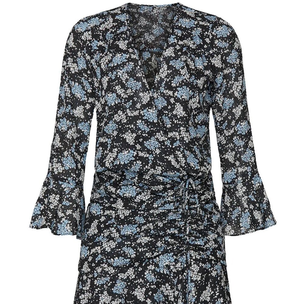 Veronica Beard, Black Multi Sean Dress Size 8